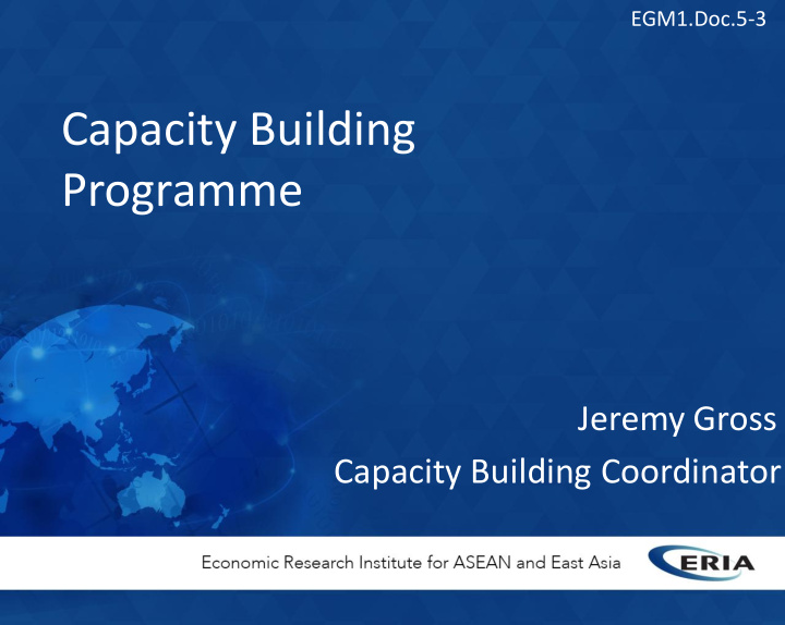 capacity building