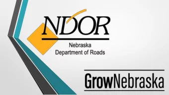 The Future of Capital  Improvement in Nebraska  Build Nebraska Act  Transportation Innovation Act