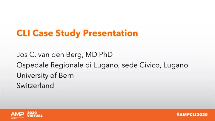cli case study presentation