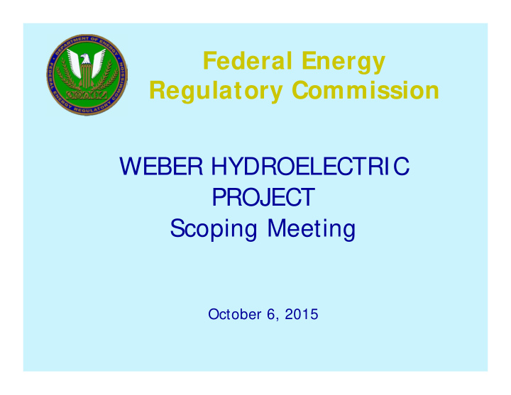 federal energy regulatory commission