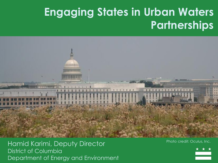 engaging states in urban waters partnerships