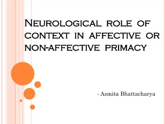 cont  ontext  xt  in  af  affectiv  fective  e  or  or  non  on-affec  affectiv  tive  e  pr