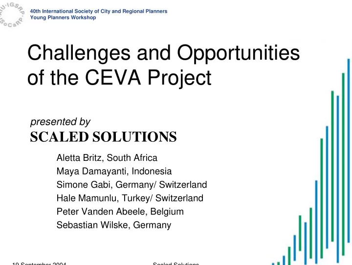 challenges and challenges and opportunities opportunities