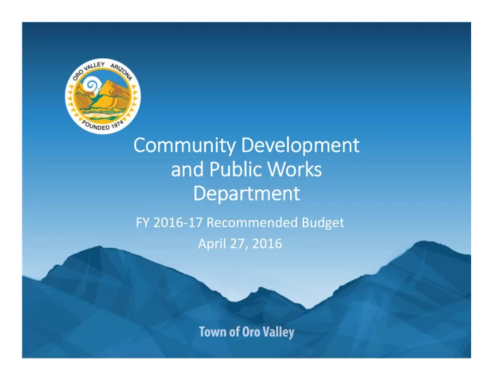 com communi unity ty dev developm pmen ent and and public