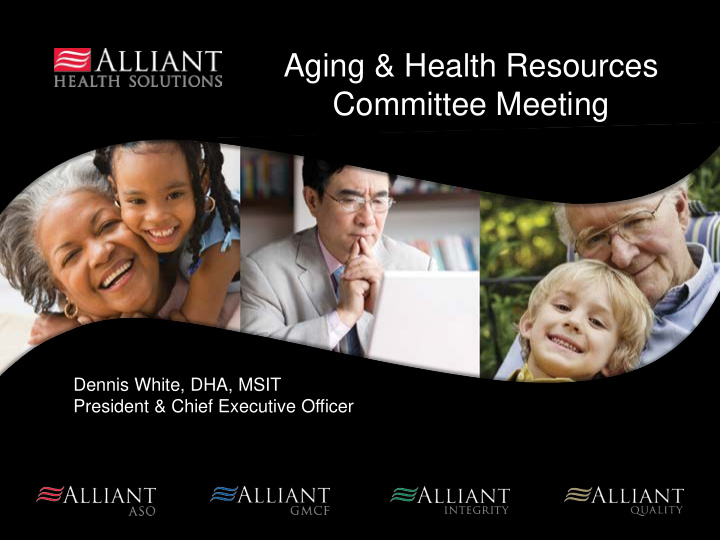 aging health resources committee meeting