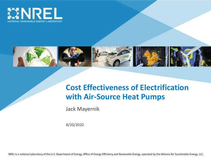 cost effectiveness of electrification with air source