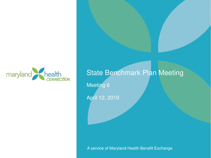 state benchmark plan meeting
