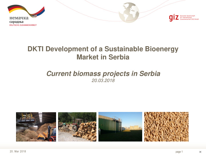 current biomass projects in serbia