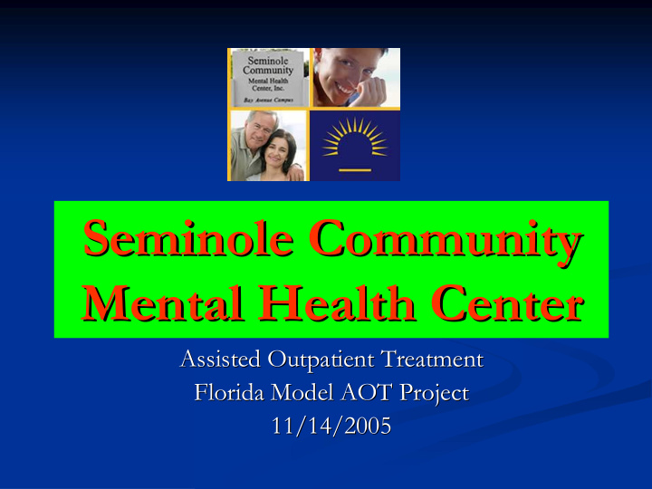 seminole community community seminole mental health