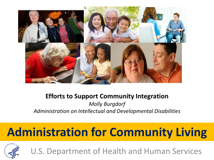 administration for community living