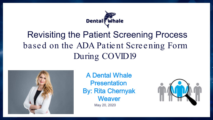 revisiting the patient screening process based on the ada