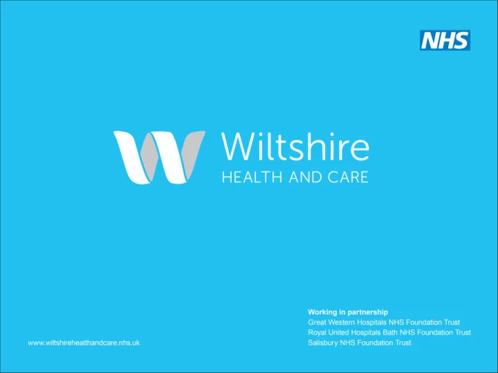 home first for wiltshire what is it