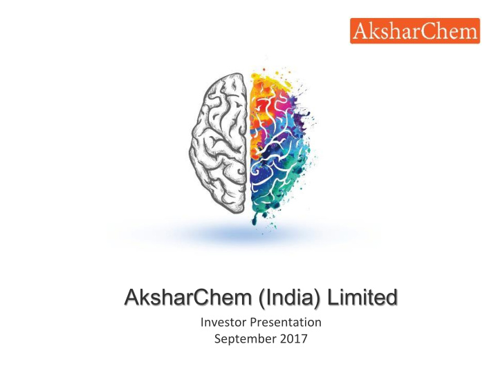 aksharchem india limited