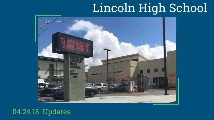 lincoln high school