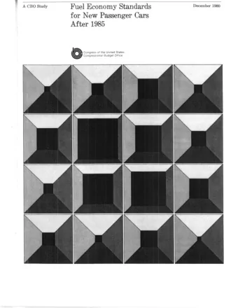 AFTER 1985 The Congress of the United States Congressional Budget Office For sale by the