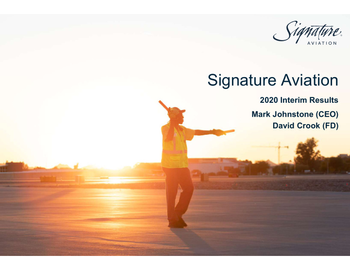 signature aviation