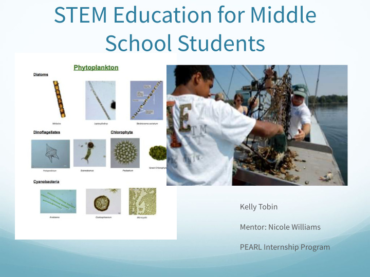 stem education for middle school students