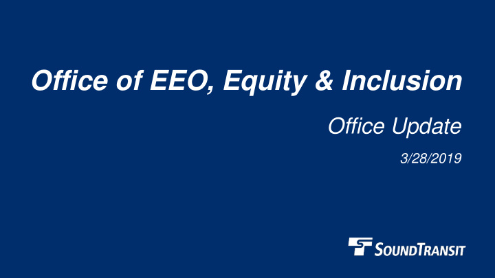 office of eeo equity inclusion