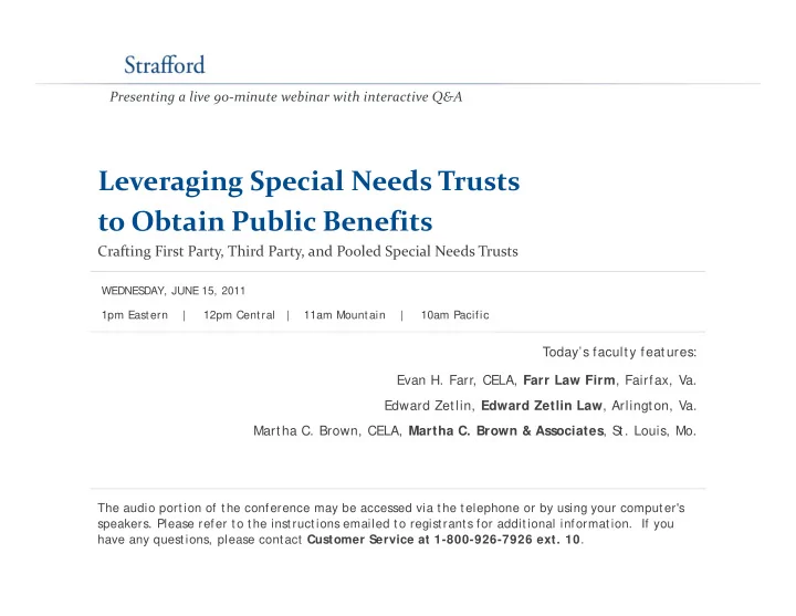 leveraging special needs trusts g g p to obtain public