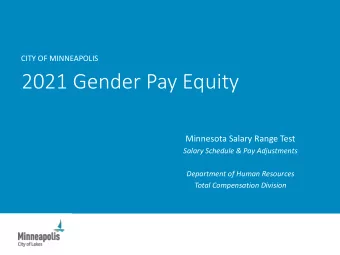 2021 Gender Pay Equity  Minnesota Salary Range Test  Salary Schedule &amp; Pay Adjustments