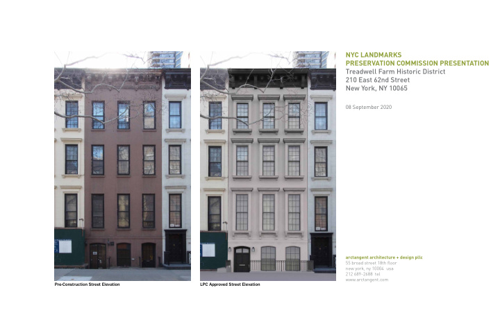 nyc landmarks preservation commission presentation