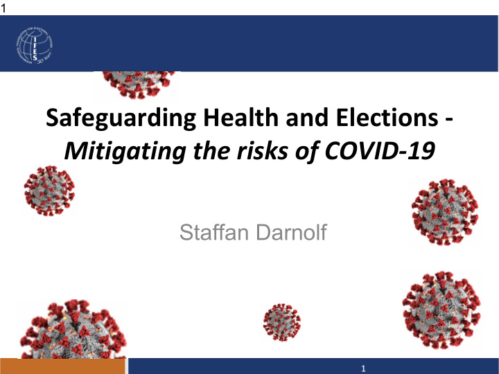 safeguarding health and elections mitigating the risks of