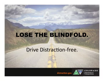 LOSE THE BLINDFOLD.  !&quot;#$%&amp;!#'(&quot;)*+,-./&quot;%%0&amp;  !&quot;#$%&amp;'()*+,)-.