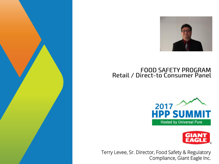 terry ry levee e sr director ector food d safety