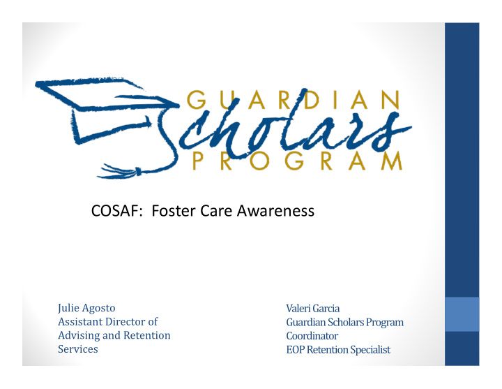 cosaf foster care awareness