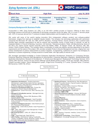 Retail Research  2  Shareholding Pattern: (As on June 30, 2010)  Particulars  No of Shares (In Mn)