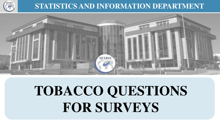 tobacco questions