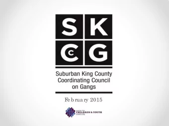 F  e b rua ry 2015  Center for Children &amp; Youth Justice  Founded in 2006 by retired Washington
