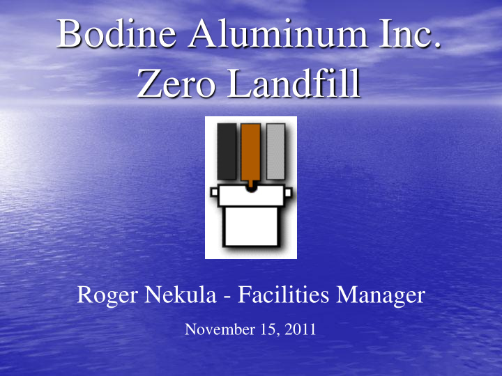 bodine aluminum inc