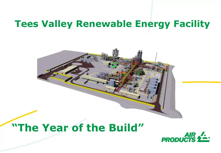 the year of the build
