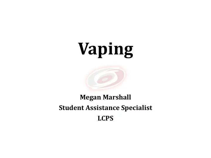 vaping