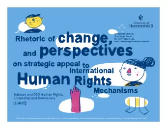 Dr Daniela Crocetti,  Prof Surya Monro,  Dr Tray Yeadon-Lee,  with Zwischengeschlecht/StopIGM This