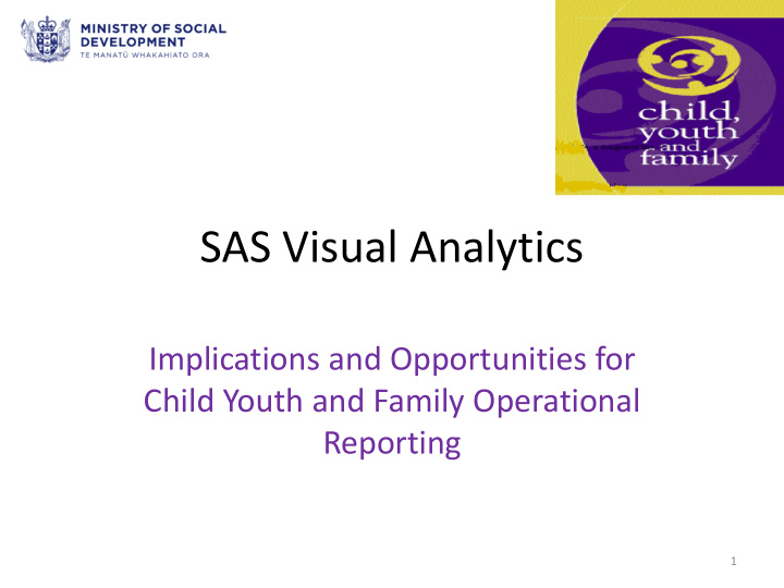 sas visual analytics
