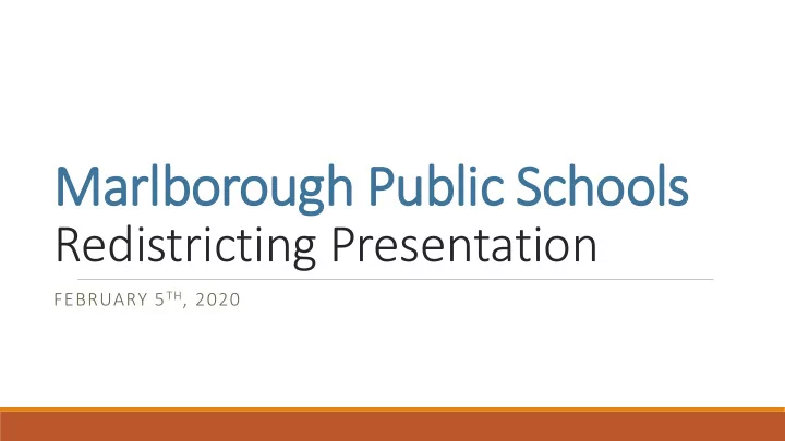 marlborough public schools