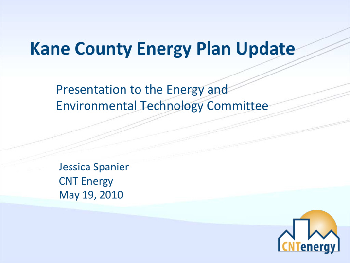 kane county energy plan update