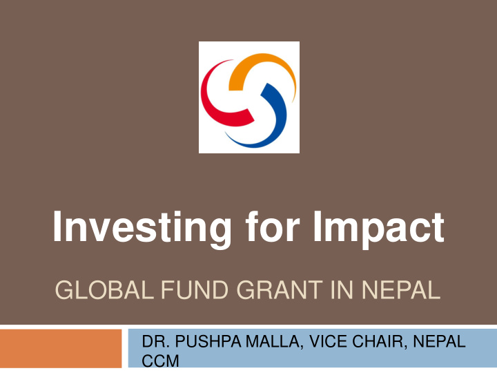 investing for impact