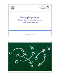 raising happiness