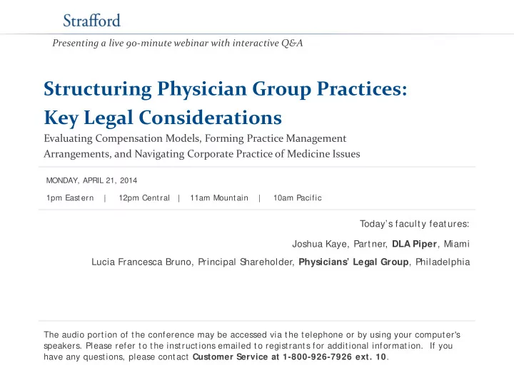 structuring physician group practices key legal