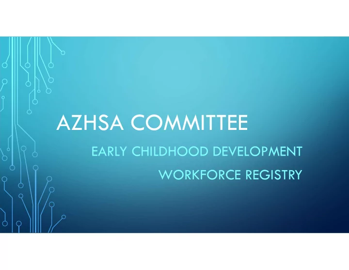 azhsa committee