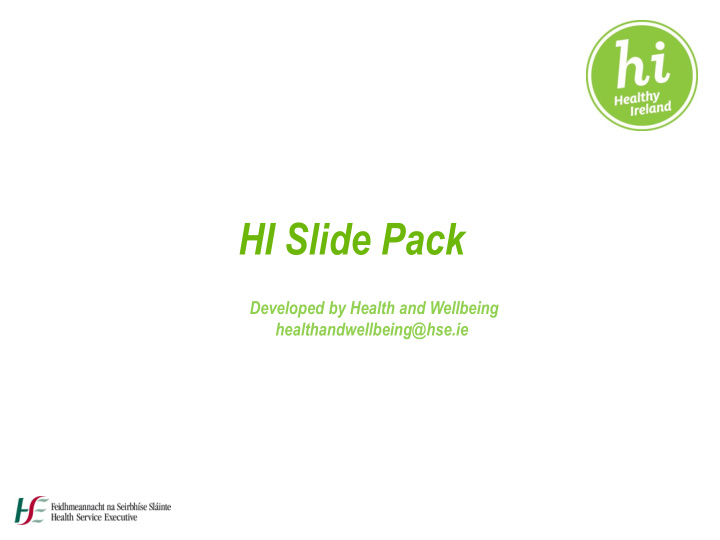 hi slide pack