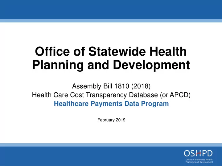 planning and development