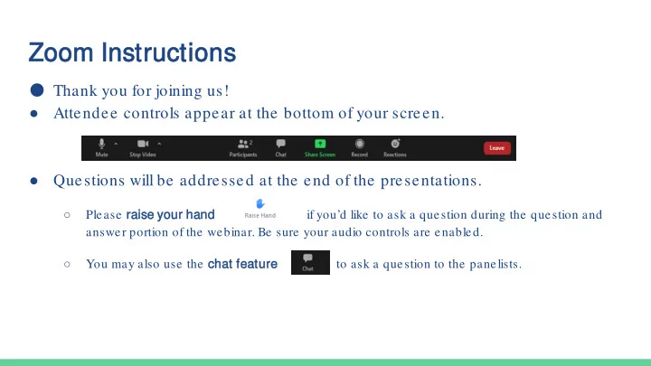 zoom oom i instruction ons