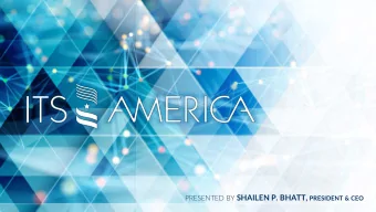 A better future  transformed by  Intelligent Mobility  Safer. Greener. Smarter.  The Future of