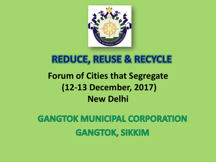 forum of cities that segregate