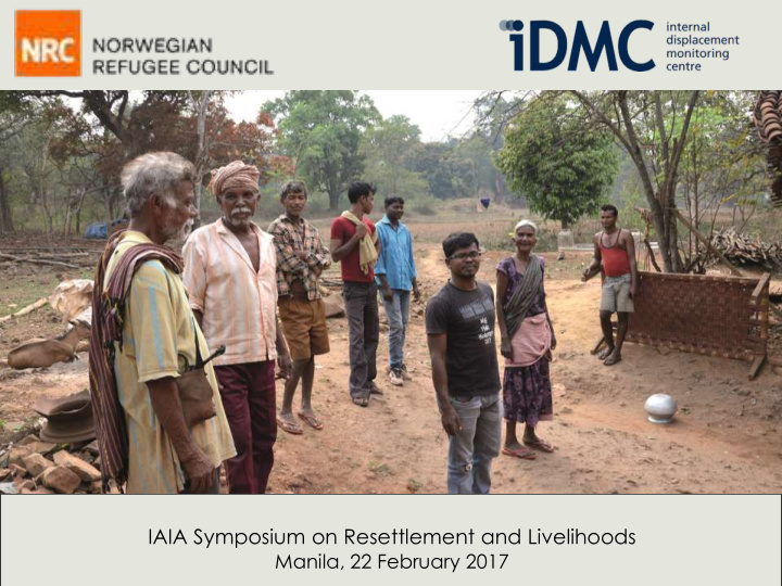 iaia symposium on resettlement and livelihoods