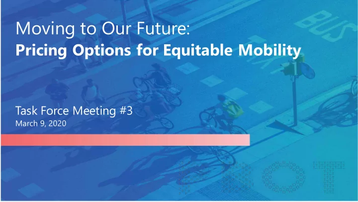 moving to our future